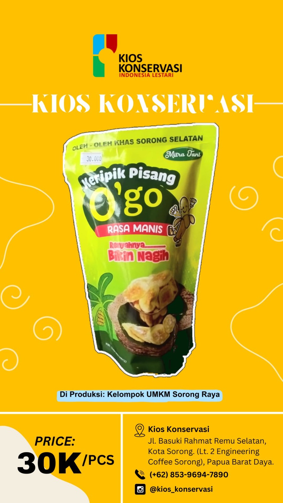 Keripik Pisang O'go