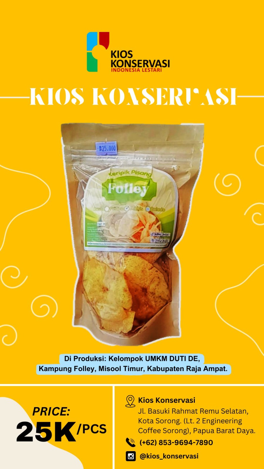 Keripik Pisang Folley